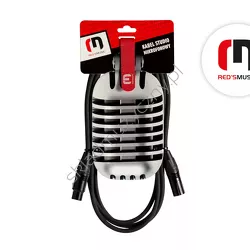 Red's Music MCN2130BLK STUDIO ][ Kabel mikrofonowy XLR / XLR 3m