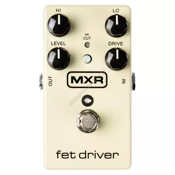 Dunlop MXR M264 FET Driver ][ Efekt gitarowy typu Overdrive