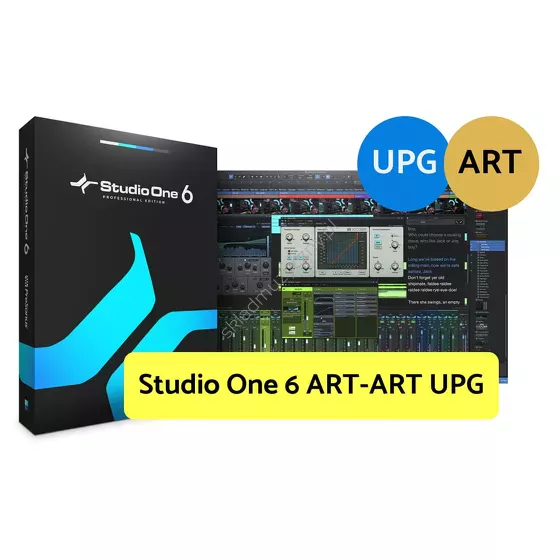 Presonus Studio One 6 ART-ART UPG ][ Upgrade z dowolnej wersji Artist do S16 ART