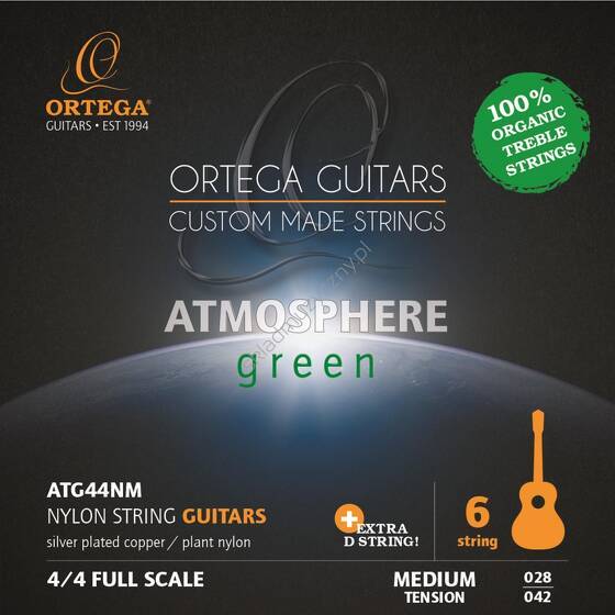 Ortega ATG44NM || Struny do gitary klasycznej