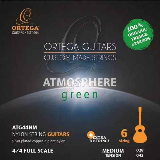 Ortega ATG44NM ][ Struny do gitary klasycznej