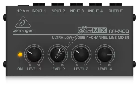 Behringer MICROMIX MX400 ][ Liniowy mikser audio