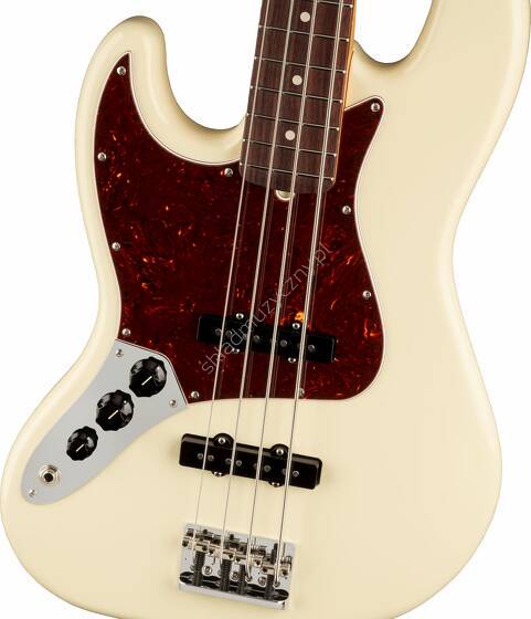 Fender American Professional II Jazz Bass LH RW OWT || Leworęczna 4-strunowa gitara basowa