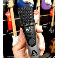 Apogee MiC Plus || Pojemnościowy mikrofon studyjny na USB i Lighting