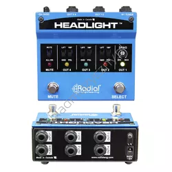 Radial Headlight ][ Selektor do wzmacniacza obsługujący do 4 wyjść