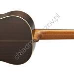 Gitara klasyczna Ortega R190G hiszpańska lity cedr i caoba połysk tył.
