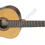 Gitara klasyczna Ortega R190G hiszpańska lity cedr i caoba połysk przód.