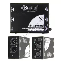 Radial SB-48 Phantom ][ Phantom 48V dla mikrofonów i Direct Box