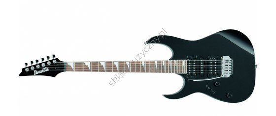 Ibanez GRG170DXL-BKN seria Gio || Leworęczna gitara elektryczna