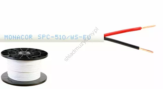 Monacor SPC-510/WS-EU ][ Szpula kabla instalacyjnego