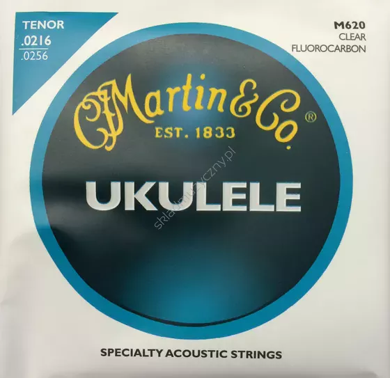 Martin M620 Clear Fluorcarbon ][ Struny do ukulele tenorowego
