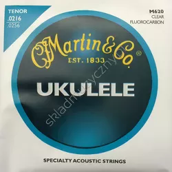 Martin M620 Clear Fluorcarbon ][ Struny do ukulele tenorowego