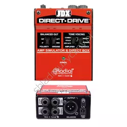Radial Direct-Drive ][ Symulator wzmacniacza gitarowego ze zbalansowanym wyjściem Direct Box