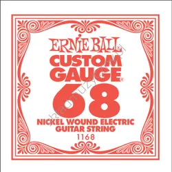 Ernie Ball Custom Gauge 1168 ][ Pojedyncza struna do gitary elektrycznej .068