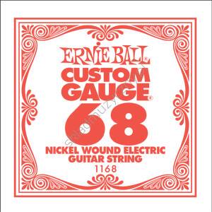 Ernie Ball Custom Gauge 1168 | Pojedyncza struna do gitary elektrycznej .068