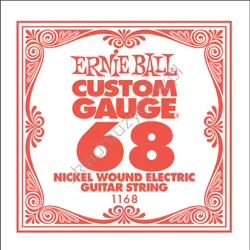 Ernie Ball Custom Gauge 1168 ][ Pojedyncza struna do gitary elektrycznej .068