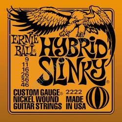 Ernie Ball 2222 Hybrid Slinky || Struny do gitary elektrycznej 9-46