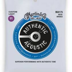 Martin MA175 Authentic Acoustic Bronze | Struny do gitary akustycznej 11-52