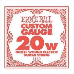 Ernie Ball Custom Gauge 1120 | Pojedyncza owijana struna do gitary elektrycznej .020