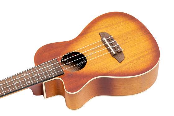 Ortega RUDAWN-CE-L || Leworęczne elektro-akustyczne ukulele koncertowe