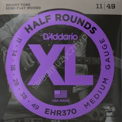 D'Addario EHR370 | Struny półszlify do gitary elektrycznej 11-49
