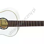 Gitara klasyczna 3/4 Ortega R121-3/4WH biała przód.