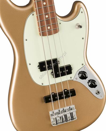 Fender Player Mustang Bass PJ PF FMG || 4-strunowa gitara basowa