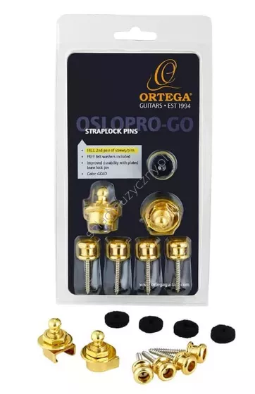 Ortega OSLOPRO-GO Strap Locks ][ Blokowane zaczepy do paska