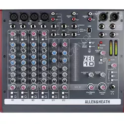 Allen&Heath ZED-10 ][ Analogowy mikser audio z USB