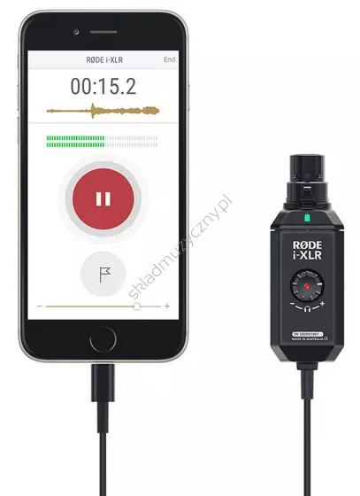 Rode i-XLR ][ Interfejs mikrofonowy XLR dla iOS