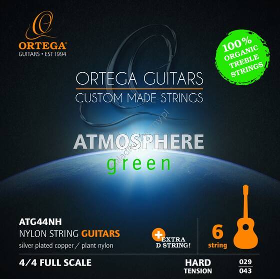 Ortega ATG44NH | Struny do gitary klasycznej
