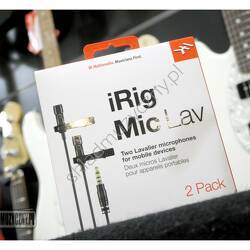 IK Multimedia iRig Mic Lav 2 Pack || Zestaw mikrofonów krawatowych