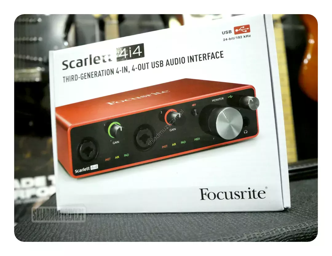 Focusrite Scarlett 4i4 3rd Gen ][ Interfejs audio USB