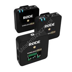 RODE Wireless Go II | Dwukanałowy cyfrowy system bezprzewodowy do kamer