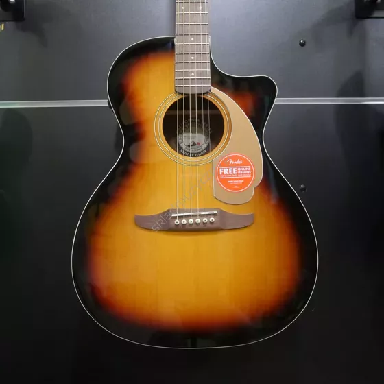 Fender Newporter Player Sunburst WN ][ Gitara elektro-akustyczna