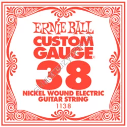 Ernie Ball Custom Gauge 1138 ][ Pojedyncza struna do gitary elektrycznej .038