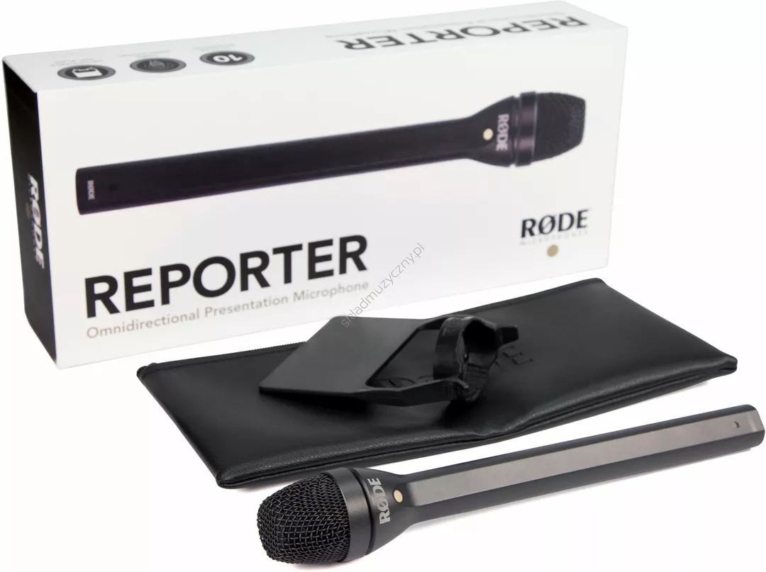 Rode REPORTER ][ Reporterski mikrofon dynamiczny do ręki