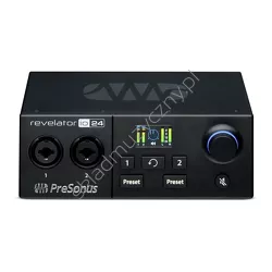 Presonus Revelator IO24 ][ Interfejs Audio USB-C / MIDI z efektami