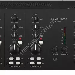 Monacor PA-12040 ][ Wzmacniacz matrycowy mono 4-strefowy