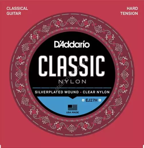 D'Addario EJ27H Classic Nylon ][ Struny do gitary klasycznej