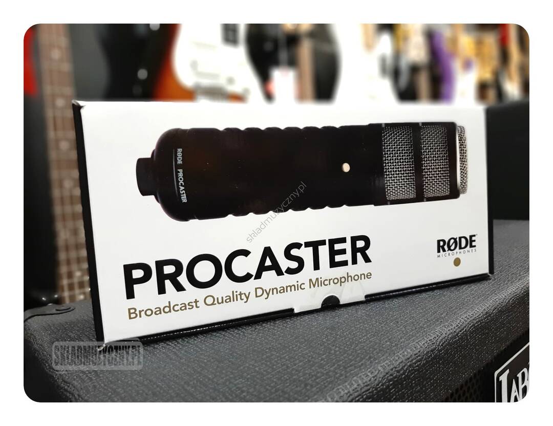 Rode Procaster || Mikrofon dynamiczny lektorski 