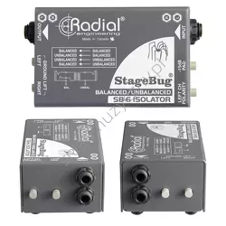 Radial SB-6 Isolator ][ Pasywny izolator stereo