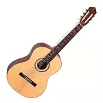 Gitara klasyczna Ortega R158SN wąski gryf lity top naturalna front.