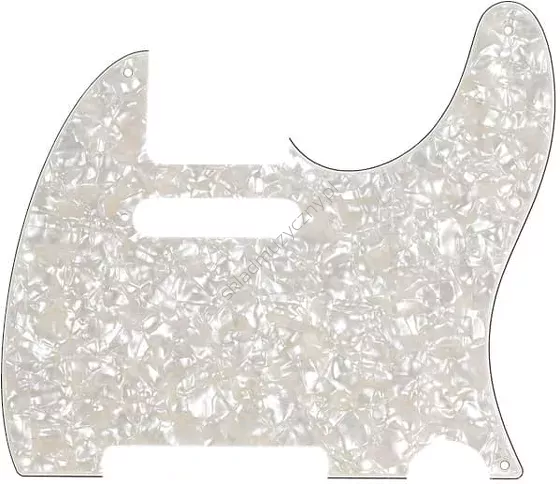 Fender Telecaster Pickguard AWP ][ Maskownica z 8 otworami w kolorze Aged White Pearloid