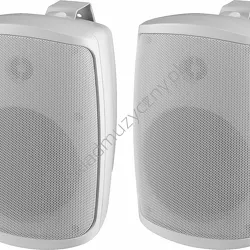 Monacor WALL-05T/WS ][ Para białych głośników instalacyjnych 5"