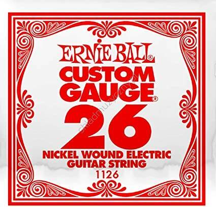 Ernie Ball Custom Gauge 1126 || Pojedyncza struna do gitary elektrycznej .026