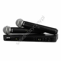 Shure BLX288E/SM58-H8E ][ Podwójny system bezprzewodowy z mikrofonami do ręki