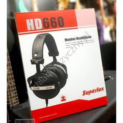 Superlux HD-660 || zamknięte słuchawki studyjne
