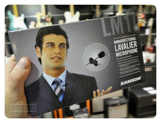 Samson LM10B | Mikrofon miniaturowy krawatowy