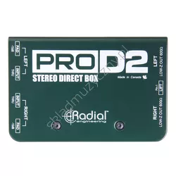 Radial Pro D2 ][ Pasywny Di-Box dwukanałowy